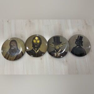 Star Wars Collector Plates Set Of 4